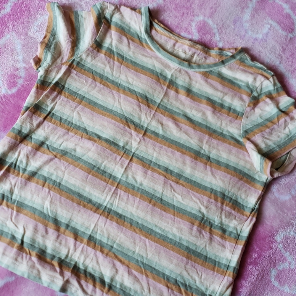 American Eagle Striped T-Shirt